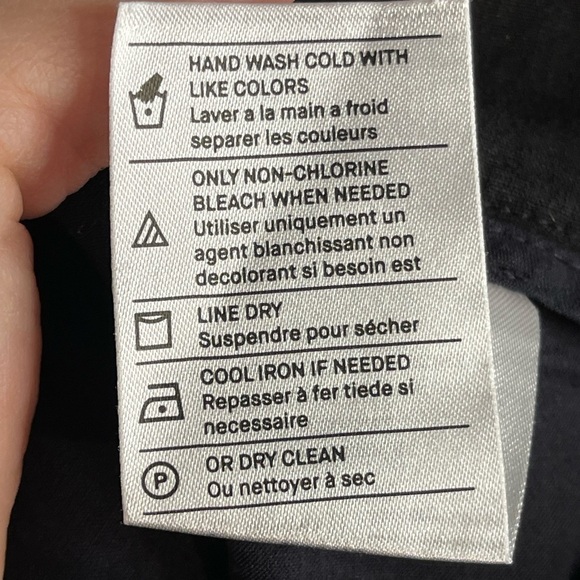 NWT Vince Women’s XL Pleated Front Straight Leg Linen Blend Black Pull On Pants - Picture 15 of 16